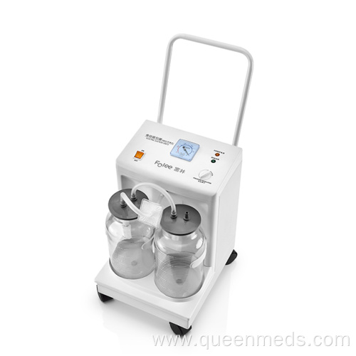 mobile electric suction machine medical vacuum aspirator